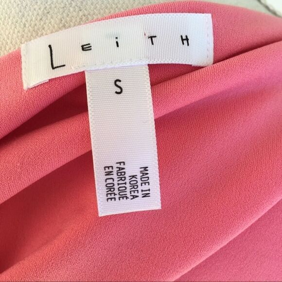 Leith Pink Stretch Sleeveless Bodycon Valentine Date Night Dress S - Picture 6 of 6